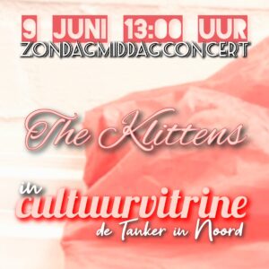 ZO 9 JUNI 14:00 CULTUURVITRINE:
